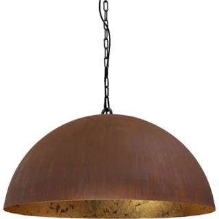 👉 Masterlight Stoere hanglamp roest Industria Gold 80 2201-25-08-K