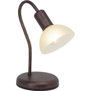 👉 Tafel lamp Brilliant Pearl 67347/56 Tafellamp LED E14 40 W Koper, Champagne 4004353976100
