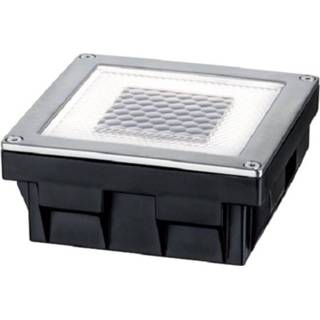 👉 Inbouwlamp wit RVS Paulmann Cube 93774 Solar 0.24 W Warm-wit 4000870937747