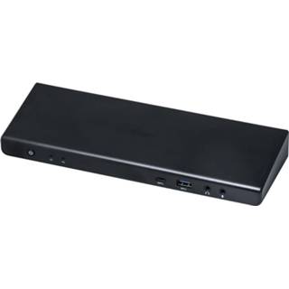 👉 Docking station zwart I-Tec USB 3.0 / USB-C 5K Dual Display 8595611702495