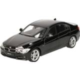 👉 Modelauto zwart kinderen BMW 335i 2014 schaal 1:24/19 x 7 6 cm