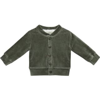 👉 Vest donkergroen biologisch katoen beide basiscollectie e mouwen Corduroy Green Little Indians 3-6 Mnd 8720365656248