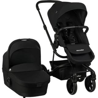 👉 Kinderwagen zwart schuimbanden zwenkwielen voor stad shadow black kinderen Easywalker Harvey 3 2-in-1