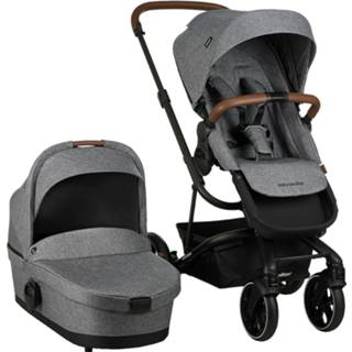 👉 Kinderwagen grijs schuimbanden zwenkwielen voor stad exclusive grey zwart kinderen Easywalker Harvey 3 2-in-1