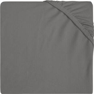 👉 Jersey hoeslaken grijs storm grey Jollein 60 x 120 Cm 8717329359109