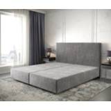 👉 Boxspring DELIFE frame Dream-Well 180x200 cm Taupe Mikrofaser 4251919746060