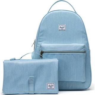 👉 Luiertas Light Denim Crosshatch polyester nova blauw Herschel Sprout 828432491490