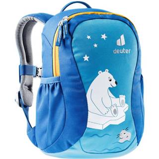 👉 Backpack ultramarijn polytex Pico D blauw kinderen Deuter Kids Azure/ Lapis 4046051115238