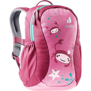 👉 Backpack roze polytex Pico D kinderen Deuter Kids Hot-Pink/ Ruby 4046051115252