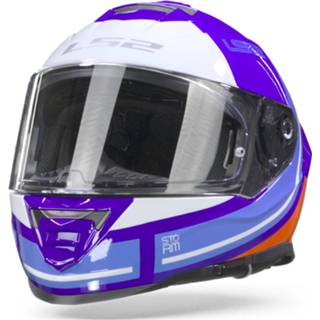 👉 LS2 FF800 Storm Slant Glans Blauw Rood XL