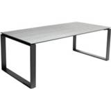 👉 Terrastafel aluminium grijs Envy Martinus Tuintafel 75 x 210 100 cm