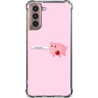 👉 Bumper hoesje Samsung Galaxy S21 Plus Stevig Pig Mud 8720215326369