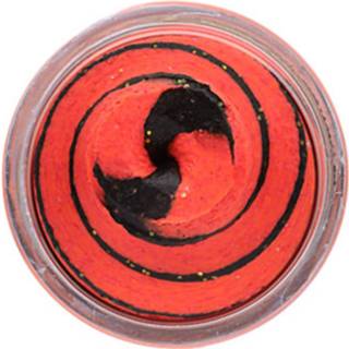 👉 Powerbait Anijs Fluo Red foreldeeg rood forel zwart Berkley - Glitter Trout Bait Black/Fluo Twist