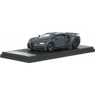 👉 Model auto resin looksmart Carbon Black Bugatti Chiron Sport (110 ANS Wing up) - Modelauto schaal 1:43 7423355613634