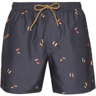 👉 XXL mannen blauw dessin Protest SONIC heren beach short