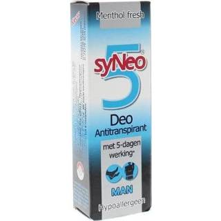 👉 Gezondheid Syneo 5 Deo Antitranspirant For Men 4028615072041