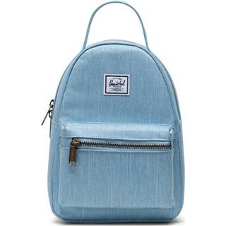 👉 Rugzak Light Denim Crosshatch polyester nova blauw Herschel Mini 828432490417