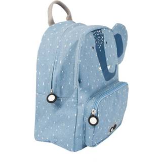 👉 Backpack blauw kids kinderen Mr. Elephant katoen Trixie 5420047902146