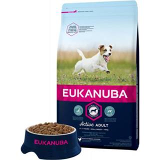 👉 Eukanuba Adult Small - Hondenvoer - Kip - 3 kg