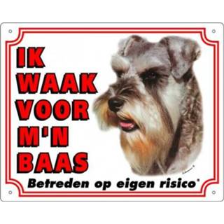 Waak bord Waakbord Schnauzer 4018653945469