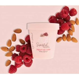 👉 One Size GeenKleur FLUFF Body Yoghurt - Raspberries & Almonds 180ml. 5902539711042