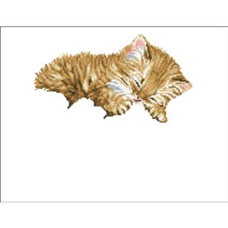 👉 One Size GeenKleur Precious Kitten Diamond Dotz - 52x40 cm Painting 4897073243603