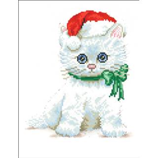 👉 One Size GeenKleur Chrissy Kitty Diamond Dotz - 27x35 cm Painting 4897073240732