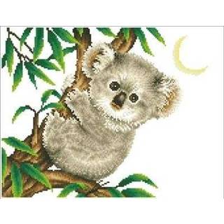 👉 One Size GeenKleur Koala Snack Diamond Dotz - 48x37 cm Painting 4897073243610