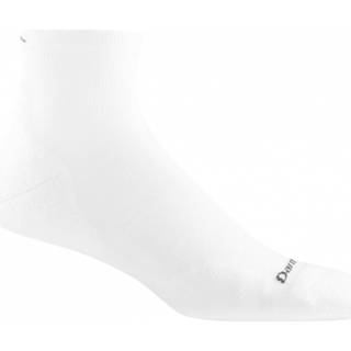 👉 Hard loop sokken XL wit mannen Darn Tough - Run 1/4 Ultra-Lightweight with Cushion Hardloopsokken maat XL, 642249178784