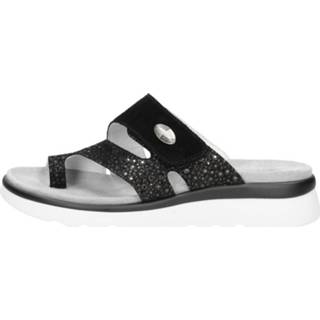 👉 Slippers vrouwen zwart Rohde - Teenslippers 4064304089839 2600086314312 2600086284318