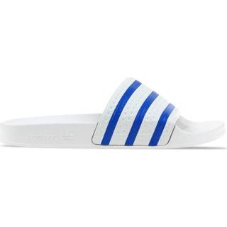 👉 Adidas Adilette Wit/Blauw