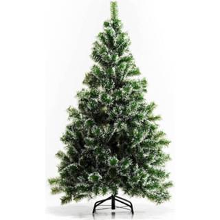 👉 Kunst kerstboom plastic active groen HOMCOM Kunstkerstboom 75 x 150 cm 4250871279678