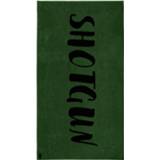 👉 Strandlaken donkergroen katoen groen Seahorse Shotgun - 100% 100x180 Cm Green 8719002109667
