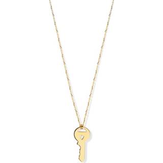 👉 Halsketting geelgoud One Size goudkleurig TFT Collier Sleutel 0,7 mm 42 - 45 cm 8718834703715