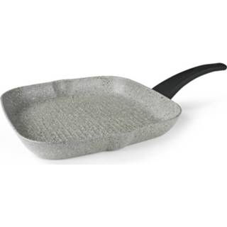 👉 Grillpan aluminium grijs Flonal Dura Inductie 28x28 Cm 8001569091494