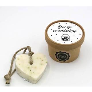 👉 Handzeep wit Handzeep' doosje vriendschap' 8719322913357