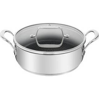 👉 Hapjespan RVS Tefal Pierre Gagnaire Ø 26 cm + Deksel 3168430315617