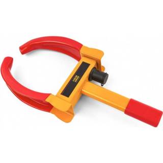 👉 Universele wielklem active HBM met Slot voor wielen Van 185 tot 290 mm