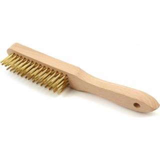 👉 Borstel active HBM Messingdraad 4 rijen