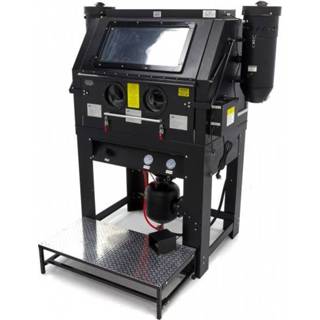 👉 Straalcabine active HBM SBC 990 Hoge Druk met 2 afzuigers