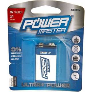 👉 Alkaline batterij active SILVERLINE 9V 6LR1