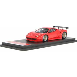 👉 Model auto resin TSM rood Ferrari F458 Italia GT2 Presentation - Modelauto schaal 1:43 4895135166297