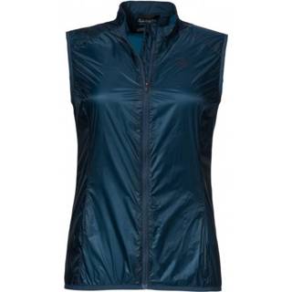 👉 Vest 44 vrouwen blauw zwart Schöffel - Women's Brolio Fietsbodywarmer maat 44, blauw/zwart 4061636525875