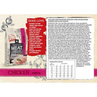 👉 Hondenvoer small Natural Fresh Meat Puppy - Kip 2 kg 8718026130466