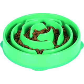 👉 Voerbak cyaan groot Outward Hound Anti-schrok - Ø 28cm Aqua 700603510028