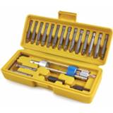 👉 Bithouder active HBM 20-delige swap Drill Bit set. omkeerbare met verzinkfrees