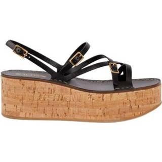 👉 Sandaal vrouwen zwart Cross strap sandals