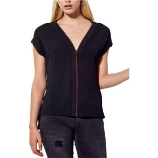 👉 Blous l vrouwen zwart Blouse