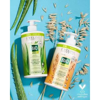 👉 One Size GeenKleur Eveline Cosmetics Bio Organic Firming & Rejuvenating Body Balm Milk 650ml. 5903416029052