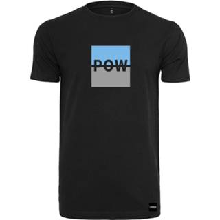👉 Shirt zwart blauw active POW Black/Blue t-shirt 8718969279482